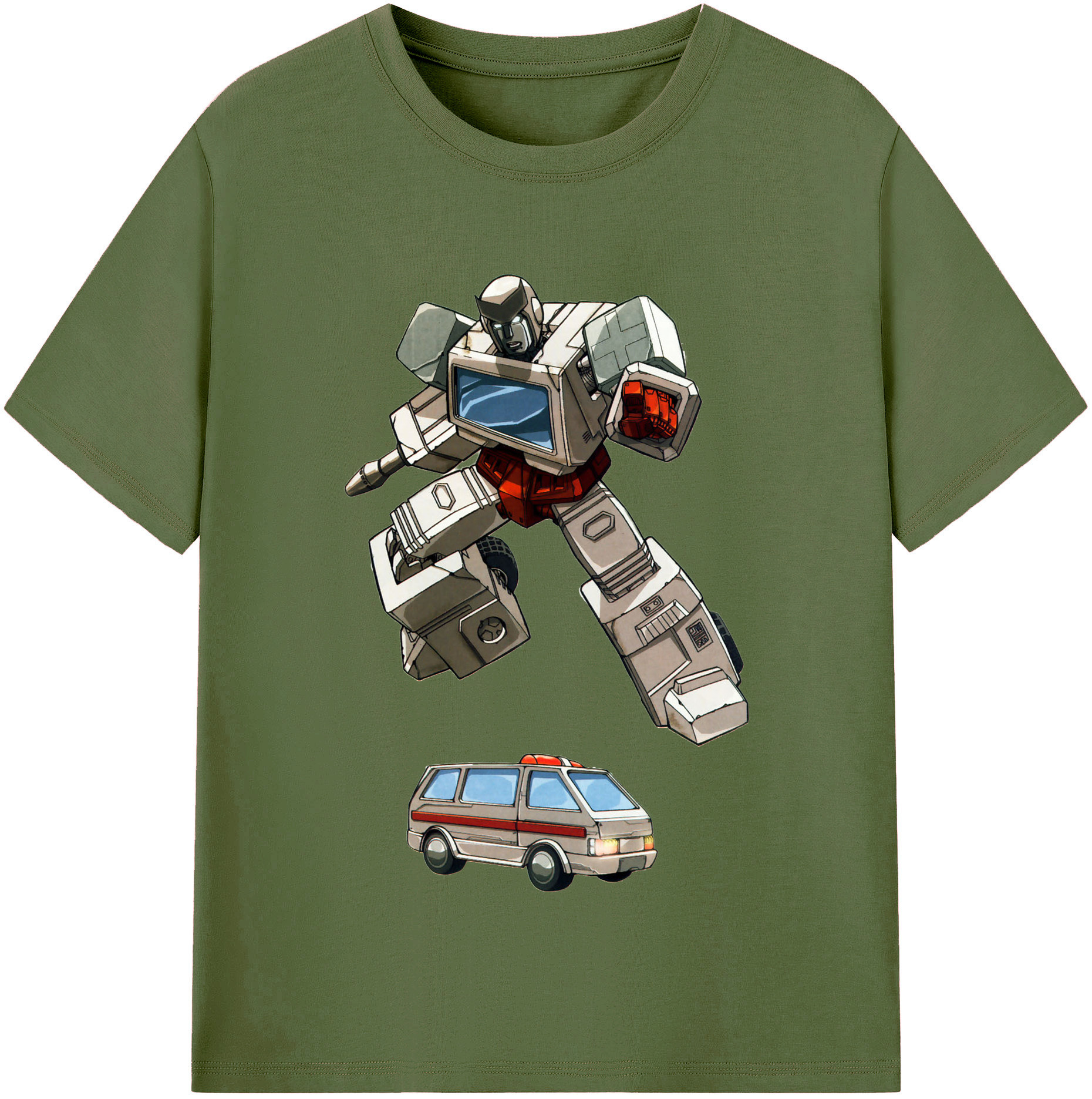 （画像用）  綿100％半袖Tシャツ（フロントプリント）